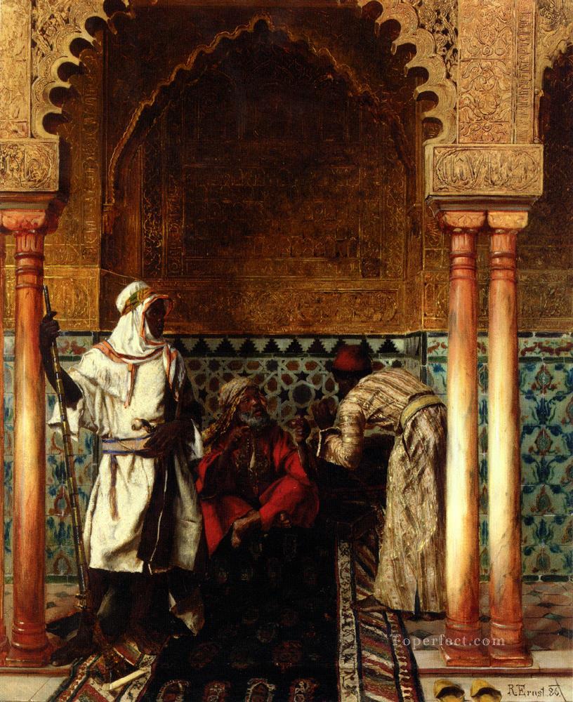 ルドルフ・エルンスト 『賢者のヴァイゼ』 1886年 ルドルフ・エルンスト油絵